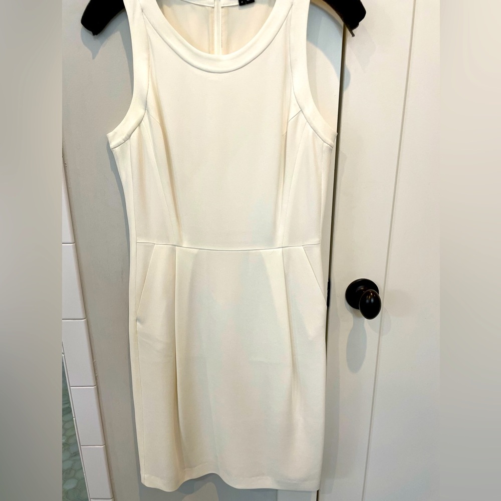 Theory sheath dress, cream/ivory, worn once